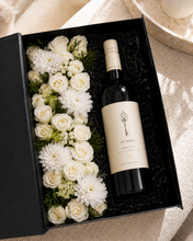 Load image into Gallery viewer, White Flowers & Liquor Gift Box