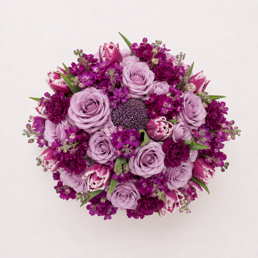Lilac – Purple Flower Arrangement
