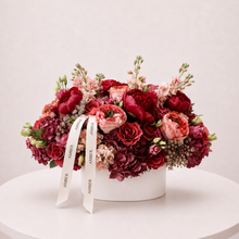 Load image into Gallery viewer, Bordeaux Garden Flower Arrangement
