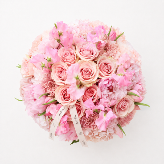 Sweetpea Pink Flower Arrangement