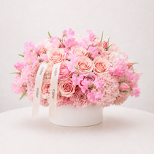 Load image into Gallery viewer, Sweetpea Pink Flower Arrangement