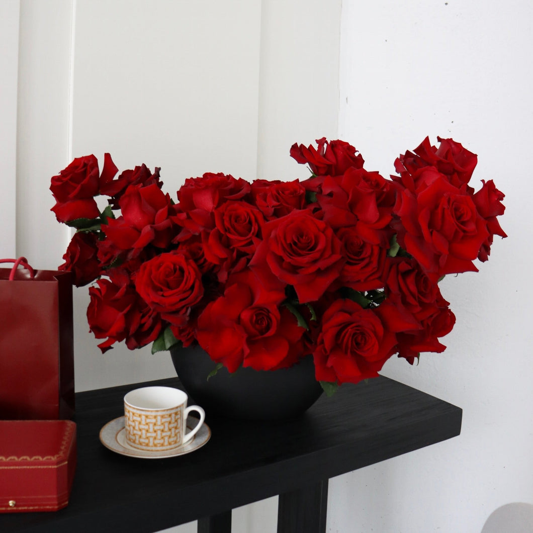 Luxury Valentine Rose Arrangement