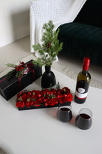 Load image into Gallery viewer, Flower & Wine Gift Box (White)