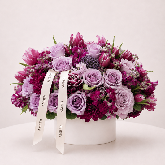 Lilac – Purple Flower Arrangement