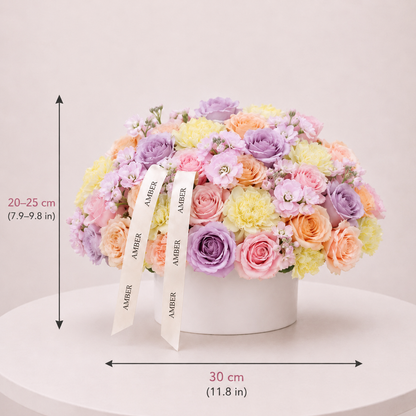 Hailey – Pastel Bloom Arrangement