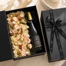 Load image into Gallery viewer, Champagne Flowers &amp; Liquor Gift Box
