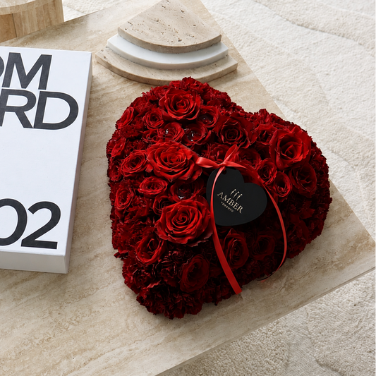 Rose Heart Arrangement