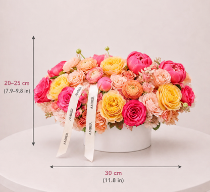 Coral Garden Flower Arrangement