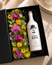 Load image into Gallery viewer, Orchid Garden Flowers &amp; Liquor Gift Box
