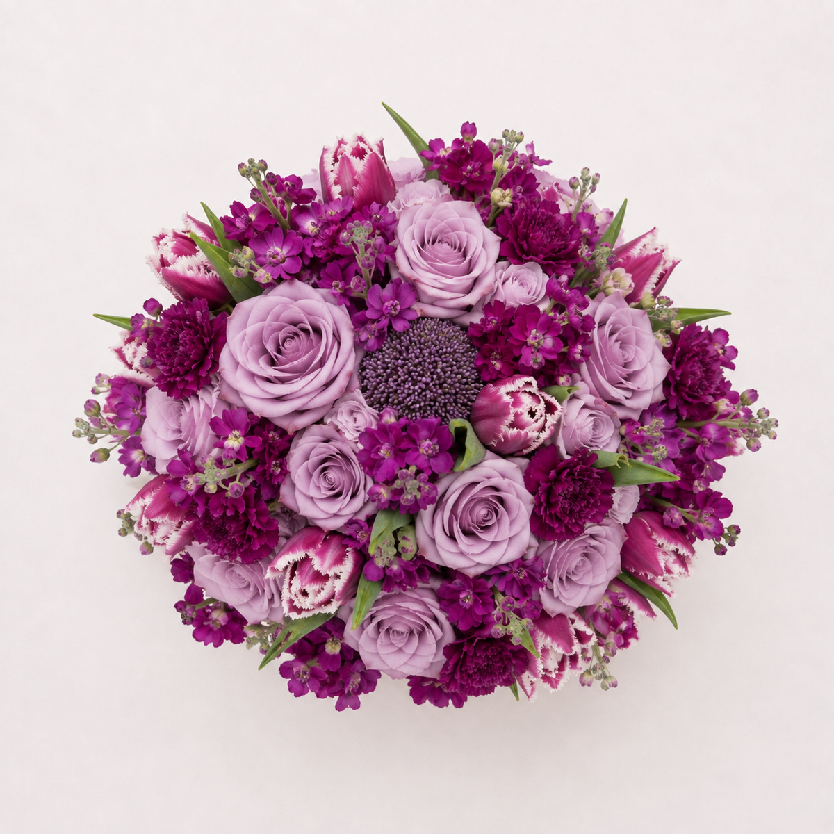 Lilac – Purple Flower Arrangement