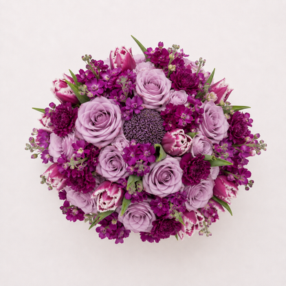 Lilac – Purple Flower Arrangement