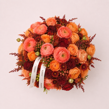 Load image into Gallery viewer, Autumn Ember Flower Arrangement
