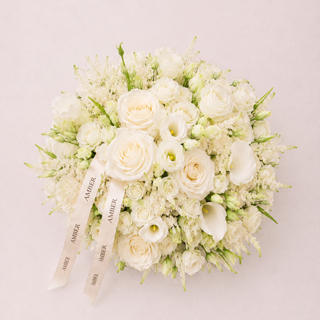 White Garden Flower Arrangement