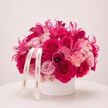 Load image into Gallery viewer, Fuchsia Bloom Flower Arrangement
