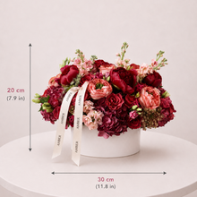 Load image into Gallery viewer, Bordeaux Garden Flower Arrangement
