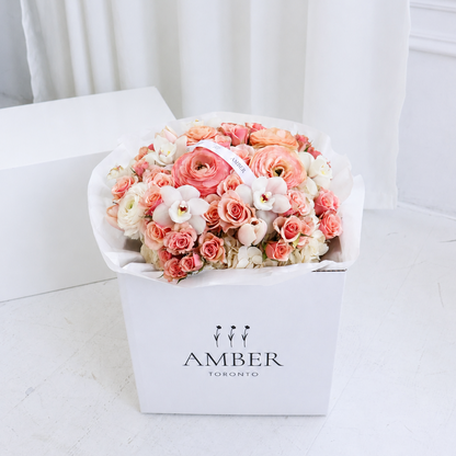Coral Flower Bouquet