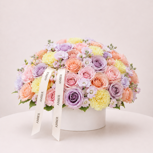 Hailey – Pastel Bloom Arrangement