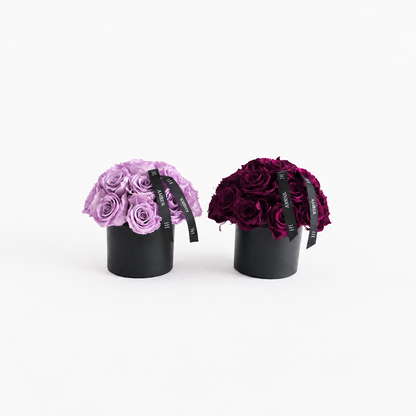 Eternal Rose Arrangement – Purple Edit
