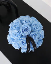 Load image into Gallery viewer, Baby Blue Eternal Rose Arrangement
