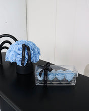 Load image into Gallery viewer, Baby Blue Eternal Rose Arrangement
