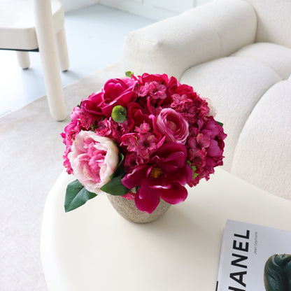 Faux Pink Blooms