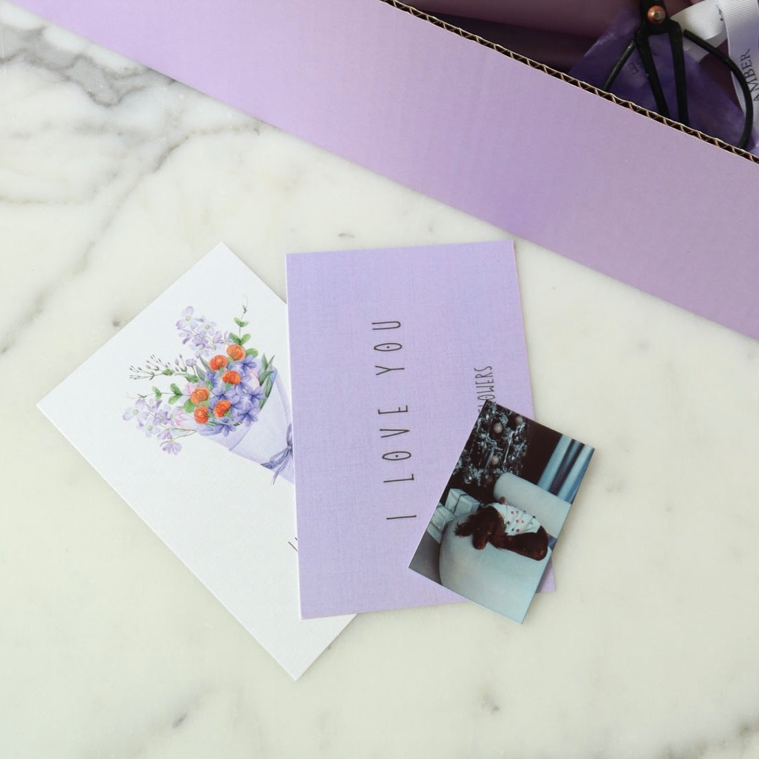 Lavender Bloom Box