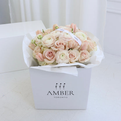 Soft Cream Flower Bouquet