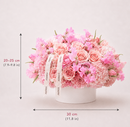 Sweetpea Pink Flower Arrangement