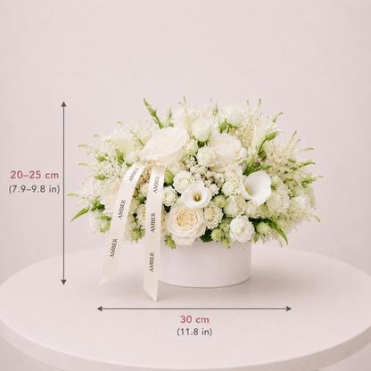 White Garden Flower Arrangement