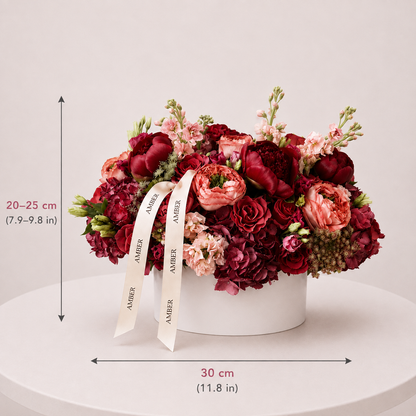 Bordeaux Garden Flower Arrangement