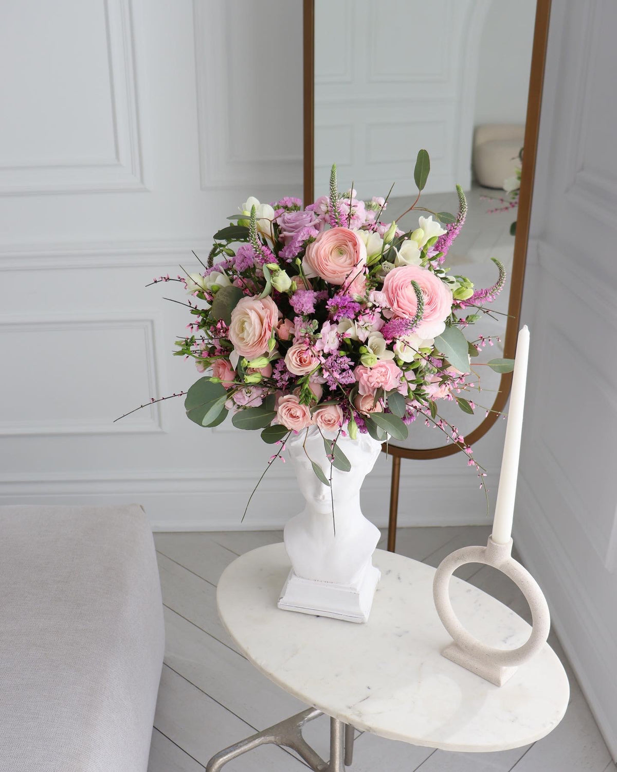 Emilia – Pink Ranunculus Arrangement