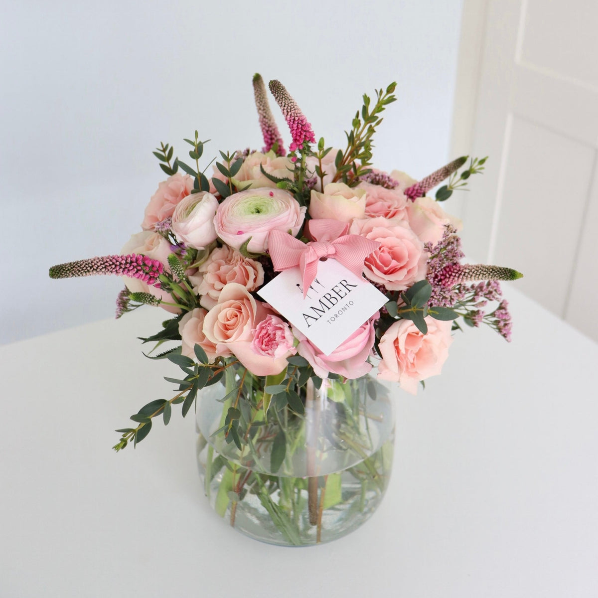 Angel’s Breath – Soft Pink Ranunculus Arrangement